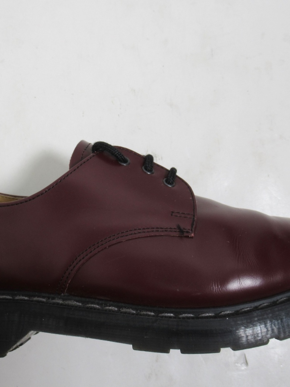 Solovair Unisex Oxblood Hi-Shine Gibson Shoes 9 US M / 10 US W / 8 UK / 42 EU